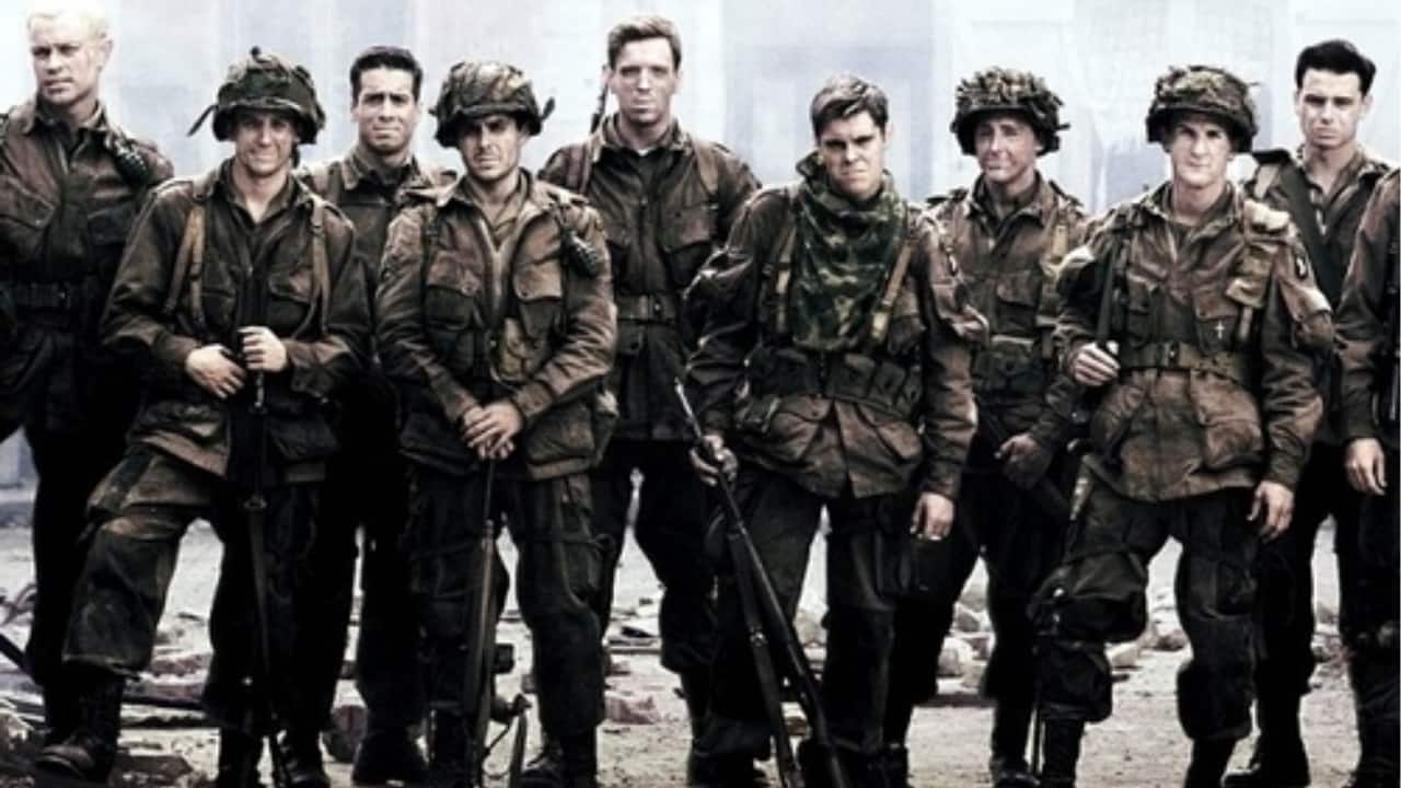 Band of Brothers (2001) Band of Brothers was brilliantly crafted by Steven Spielberg and Tom Hanks, as evidenced by its 8.48 rating. Easy Company's terrifying journey is brutally honest in the WWII miniseries. It portrays soldiers as human beings first and is both intimate and cinematic. More than critics could ever say, veterans even praised its authenticity. Band of Brothers (2001) Band of Brothers was brilliantly crafted by Steven Spielberg and Tom Hanks, as evidenced by its 8.48 rating. Easy Company's terrifying journey is brutally honest in the WWII miniseries. It portrays soldiers as human beings first and is both intimate and cinematic. More than critics could ever say, veterans even praised its authenticity.