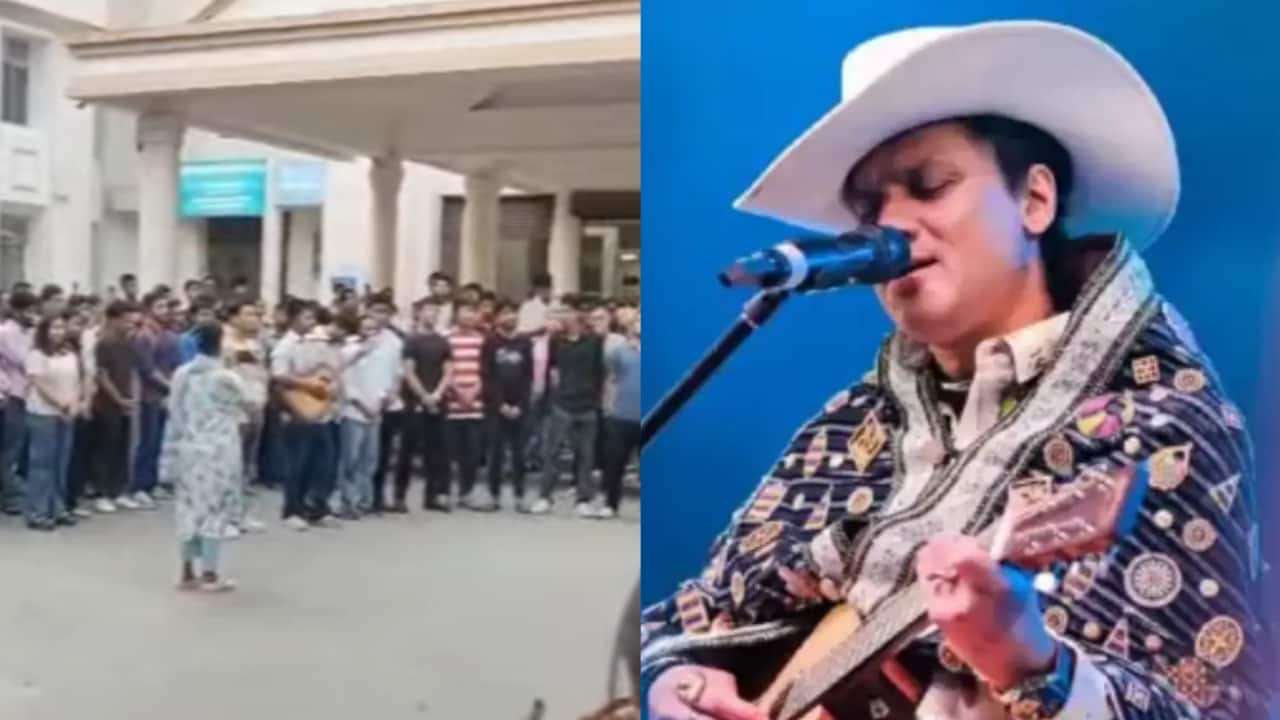 Gauhati University students pay tribute to Zubeen Garg with emotional rendition of 'Mayabini', watch