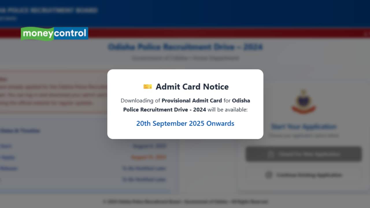 Odisha Police SI Admit Card 2025 Today at odishapolice.gov.in; direct link here