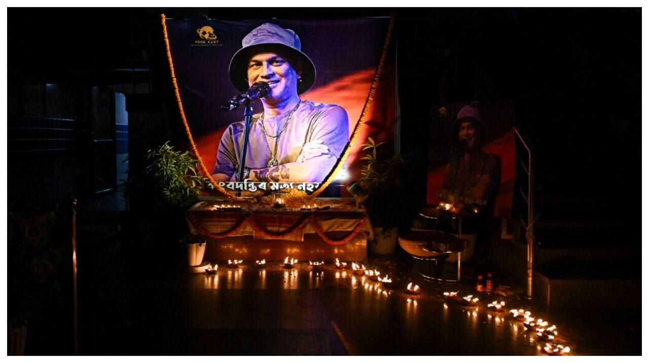 Singer Zubeen Garg's body arrives at Guwahati airport