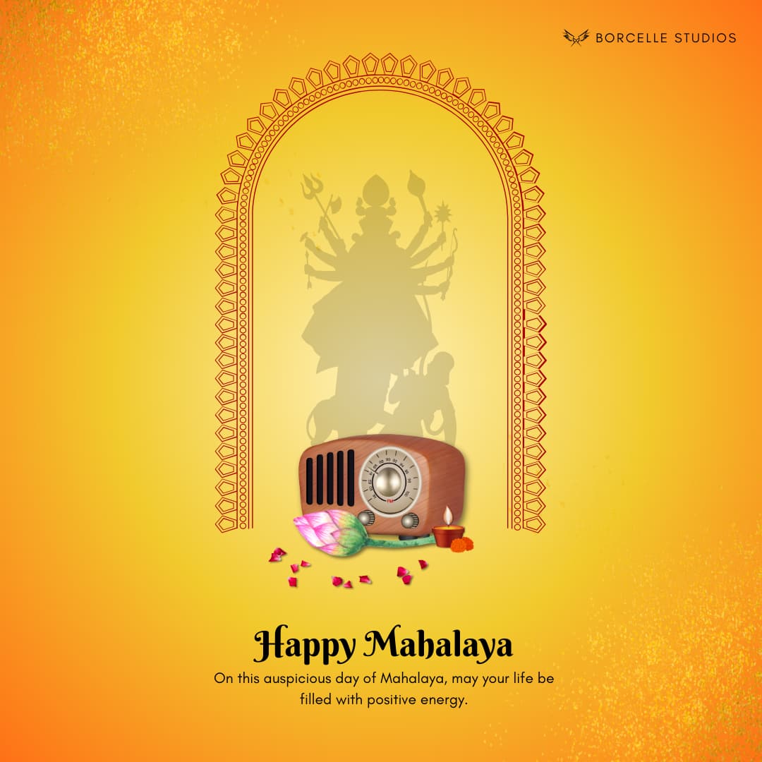 Subho Mahalaya Images 2025 (canva)