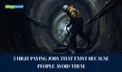 5 High-Paying Jobs That Exist Because People Avoid Doing Them