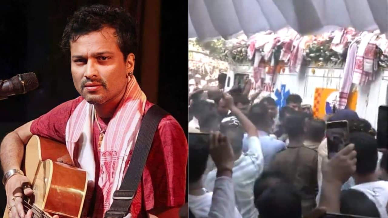 Zubeen Garg's mortal remains reach his residence in Guwahati; wife Garima and others pay last tribute to the singer