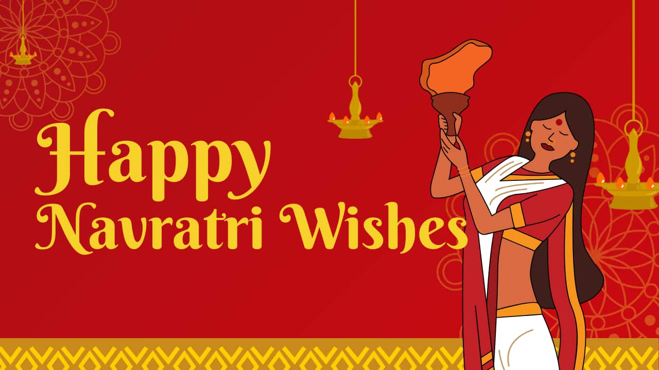 Happy Navratri 2025: 50+ Wishes, Messages, Greetings, Quotes, Images, and Status to Share