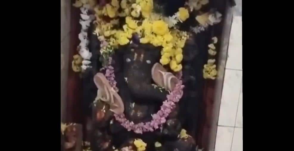 Mentally disturbed woman desecrates Ganesha idol at Belur Temple in Karnataka's Hassan, arrested