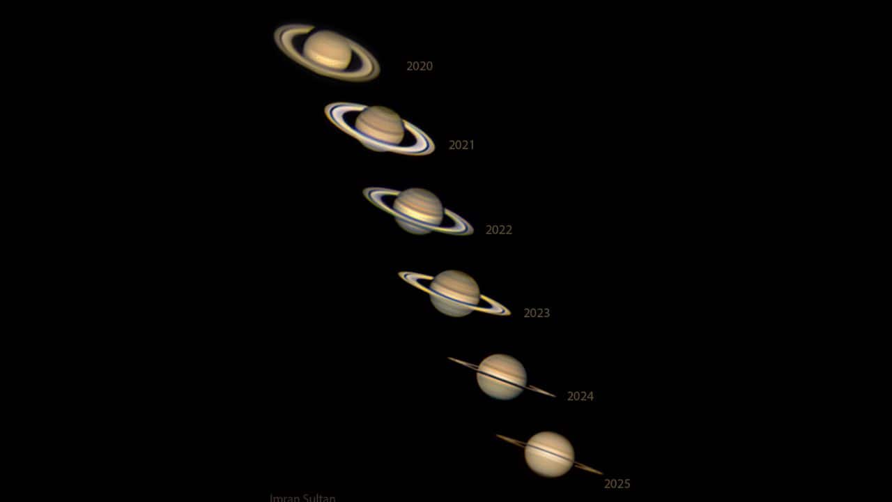 NASA shares Saturn’s rings shifting as equinox marks seasonal change