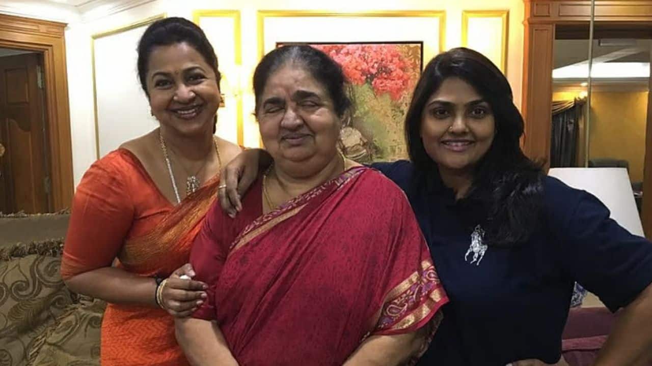Veteran actress Geetha, mother of Radhika Sarathkumar, dies at 86