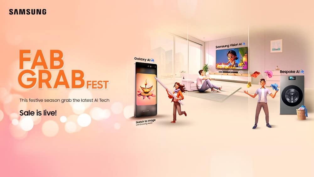 Samsung announces Fab Graphics Fest 2025: Brings offers on smartphones, TVs, laptops, and appliances