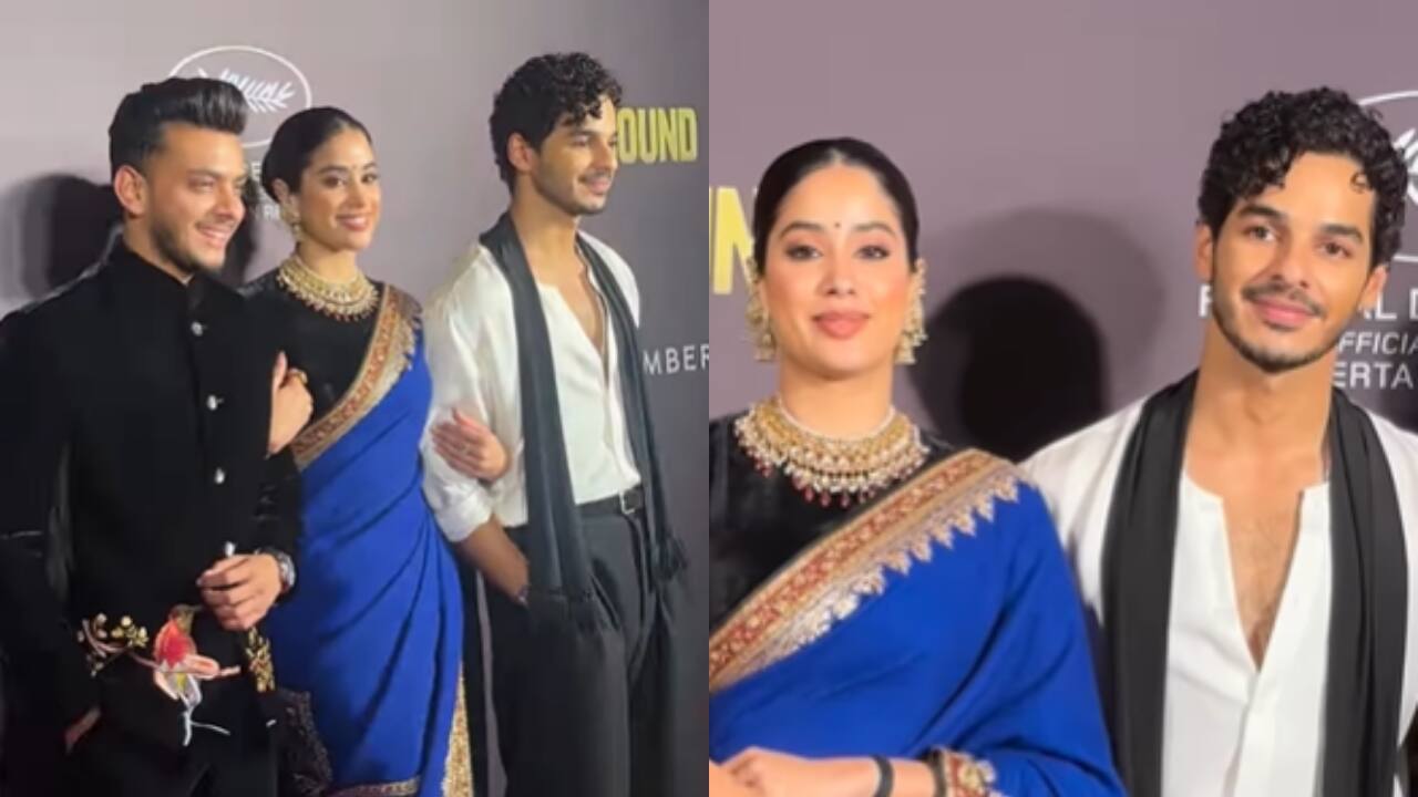 Homebound: Janhvi Kapoor, Ishaan Khatter, and Vishal Jethwa shines at the premiere
