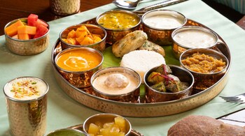 From mewe mawe ke kofte to makhane ki kheer, elevate your Navratri menu with creative dishes that make fasting a culinary celebration. (Image: Taj Surajkund Resort & Spa, Delhi NCR)