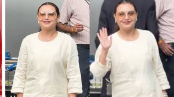 Ahead of the big event, actress Rani Mukerji was seen leaving for Delhi on Tuesday morning.
