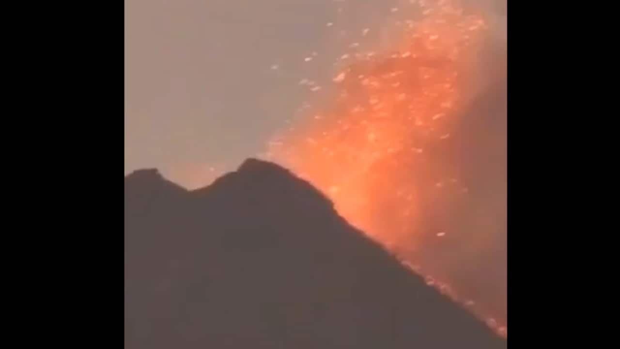 India's lone active volcano erupts again in Barren Island | In Pics