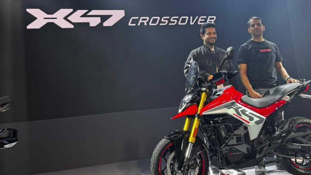 Ultraviolette launches X47 Crossover electric motorcycle at Rs 2.74 lakh
