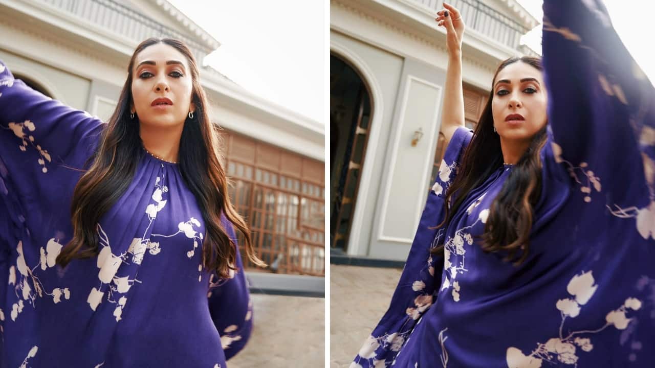 Navratri 2025 Day 3 colour blue saree and suit looks (Image: Instagram)