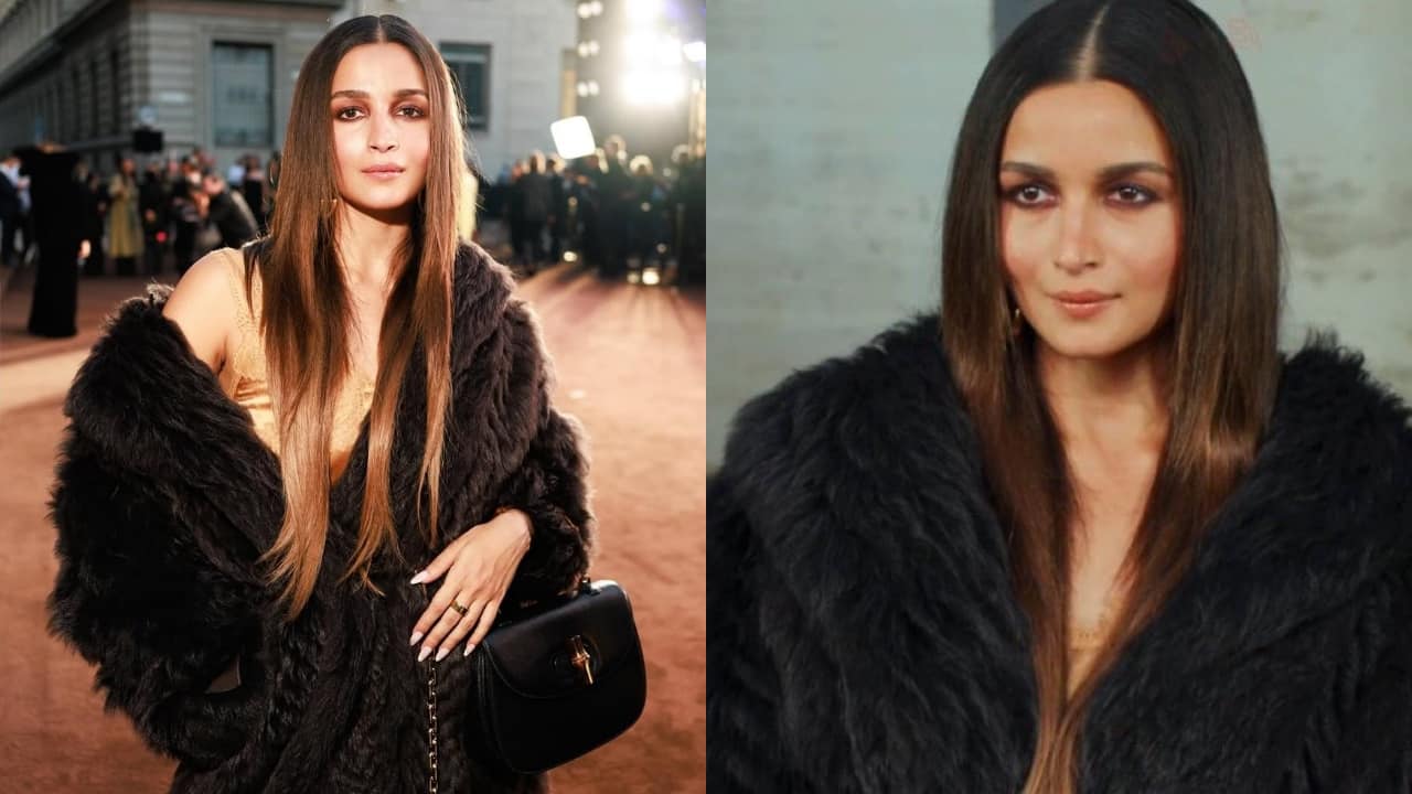 Alia Bhatt’s bold Gucci look steals show At Milan Fashion Week, talks about Alpha