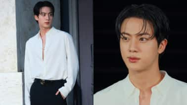Kim Seokjin makes dazzling Milan Fashion Week appearance, ARMY goes crazy