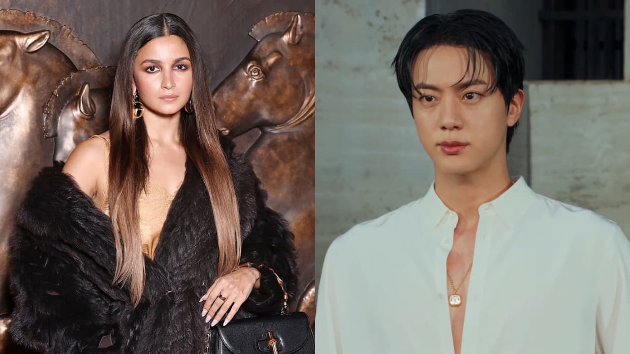 Alia Bhatt and BTS’ Jin create the ultimate crossover at Milan Fashion Week 2025