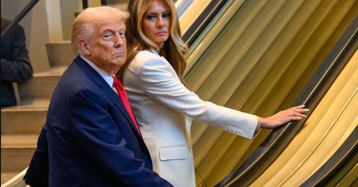 White House demands investigation after Trump and Melania stalled on UN escalator