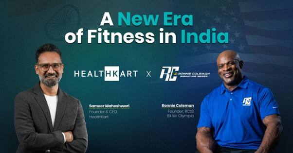 HealthKart Brings Ronnie Coleman hand Series to India's Fitness Nutrition Market