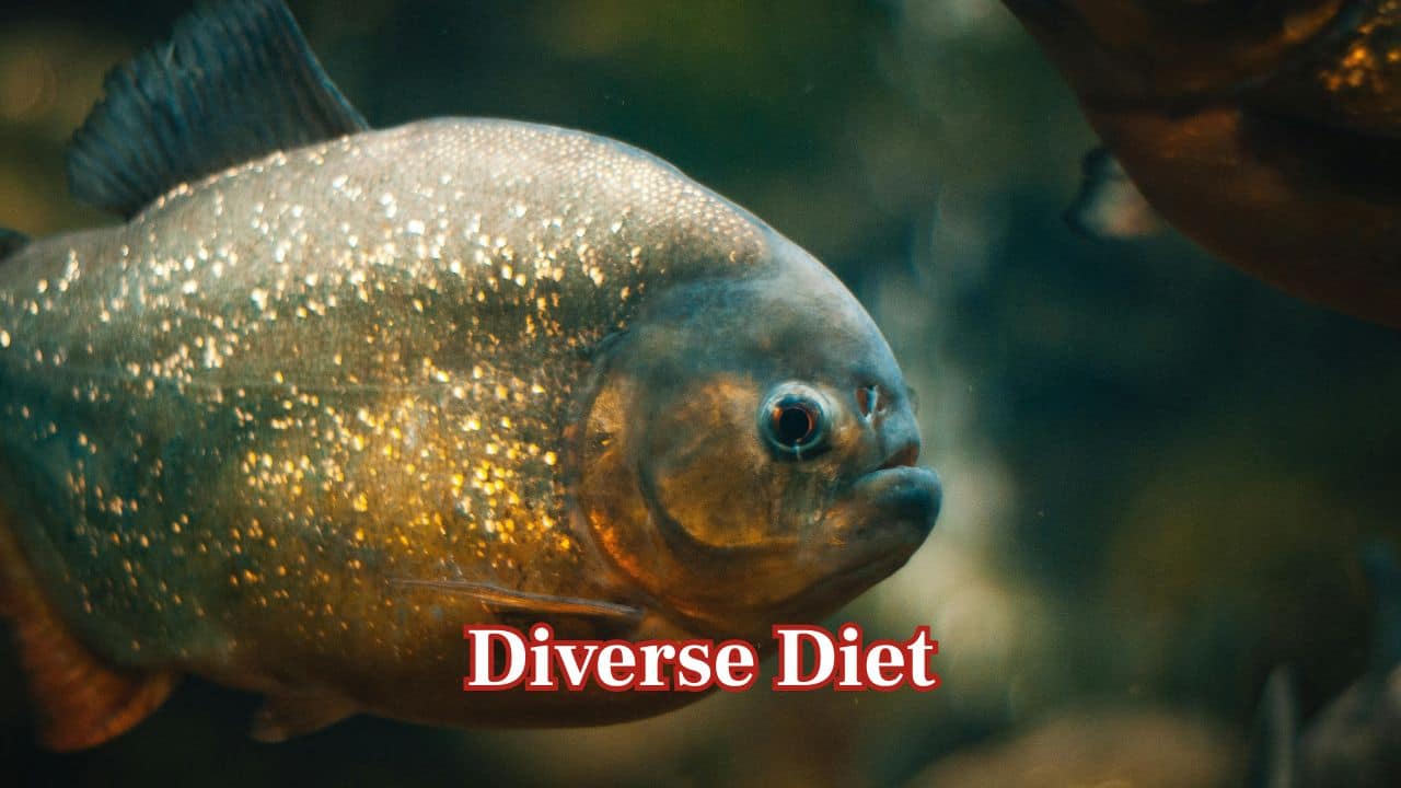 Diverse Diet: While famous for carnivorous attacks, piranhas also eat plants, fruits, and insects. They have a variable diet based on the species and food availability. (Image: Canva)