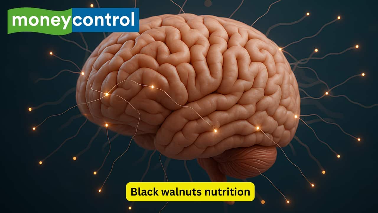 Black walnuts nutrition Black walnuts are another great source of omega-3, and also contain a higher amount of antioxidants than a regular walnuts. These walnuts may support the health of blood vessels, and also influence the mood. They may be helpful in mental clarity and cognition.Image: Canva)   