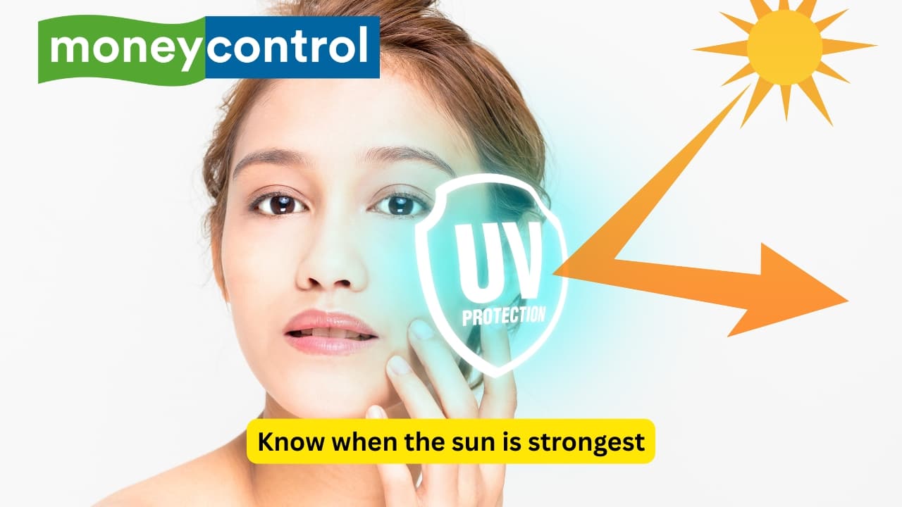 Know when the sun is strongest The UV rays are more intense between 10 AM and 4 PM. If you happen to be outdoors during these hours, remember to seek shade and double down on sun protection. Use your sunscreen, or your hat for the same.(Image: Canva)