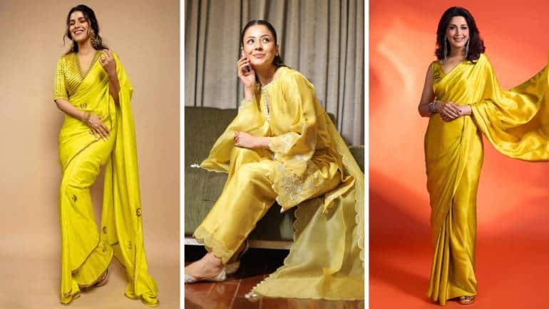 Navratri 2025 Day 4 colour: Add sunshine to your festivities with these celeb-inspired yellow outfits