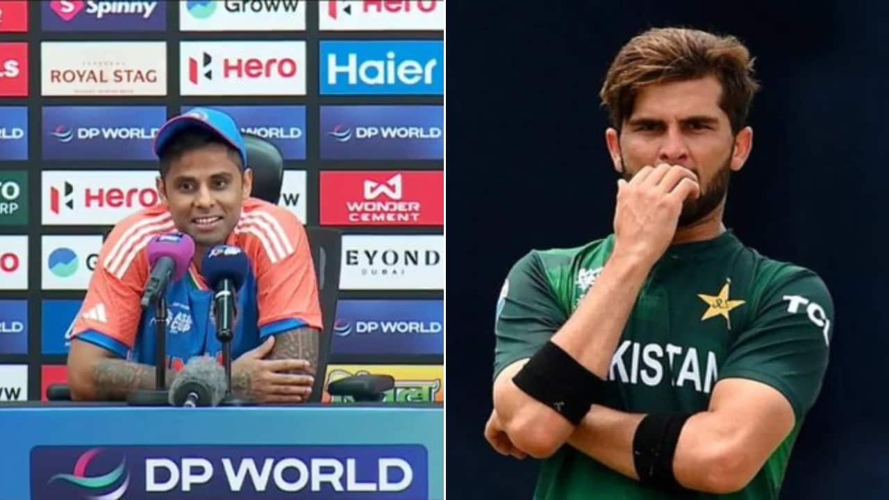 'We will see kya hai, kya nahi': Shaheen Afridi reacts to Suryakumar Yadav's 'India-Pakistan no rivalry' comment