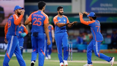 Jasprit Bumrah completes 100 wickets in T20I cricket. (Photo: BCCI)