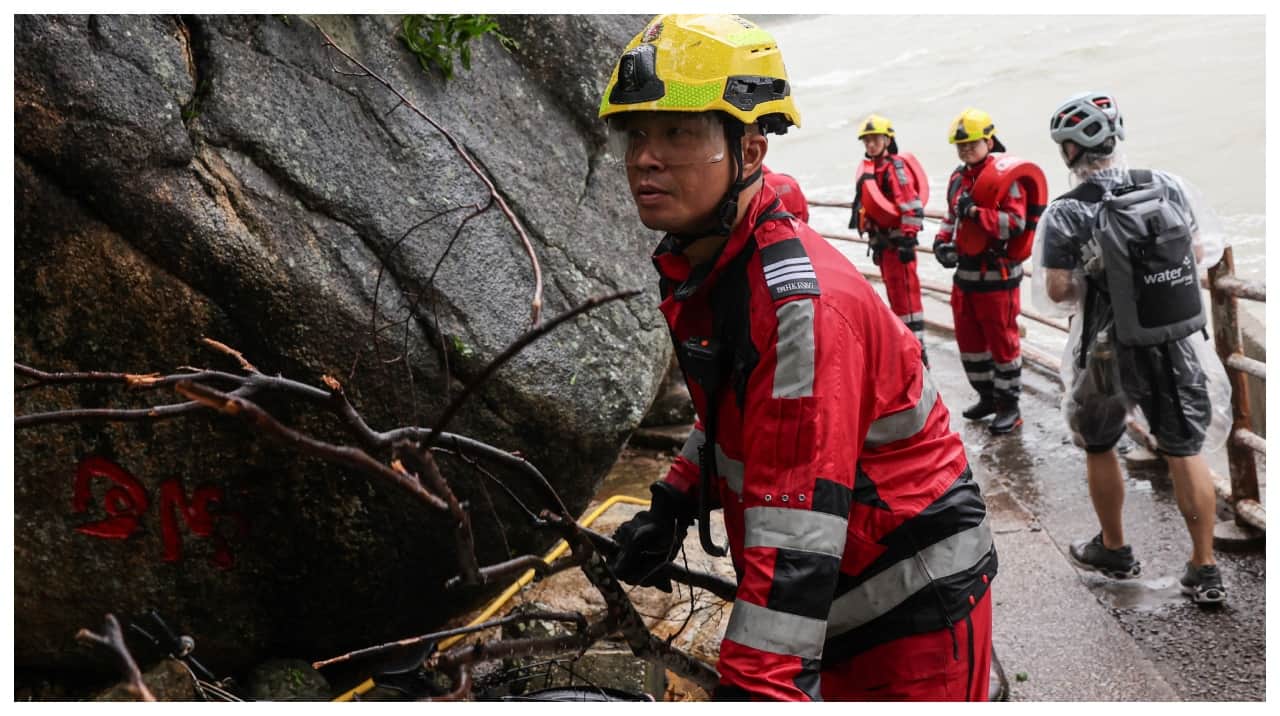 Hong Kong reopens after world's most powerful cyclone Ragasa