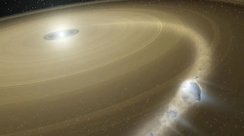 NASA's Hubble telescope captures dying star devouring a Pluto-like icy world (Image: NASA, Tim Pyle)