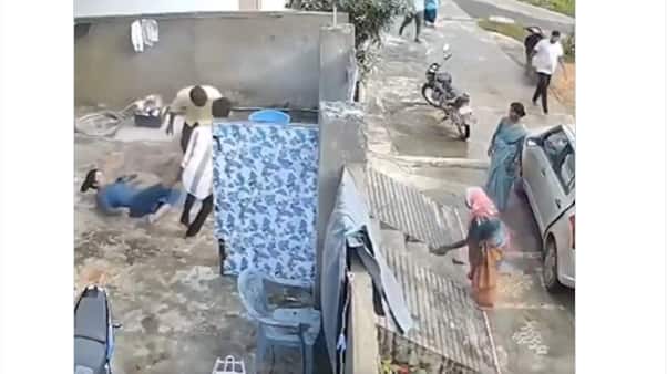 Parents kidnap daughter for marrying against wishes, attack in-laws with chilli powder in Hyderabad | Video