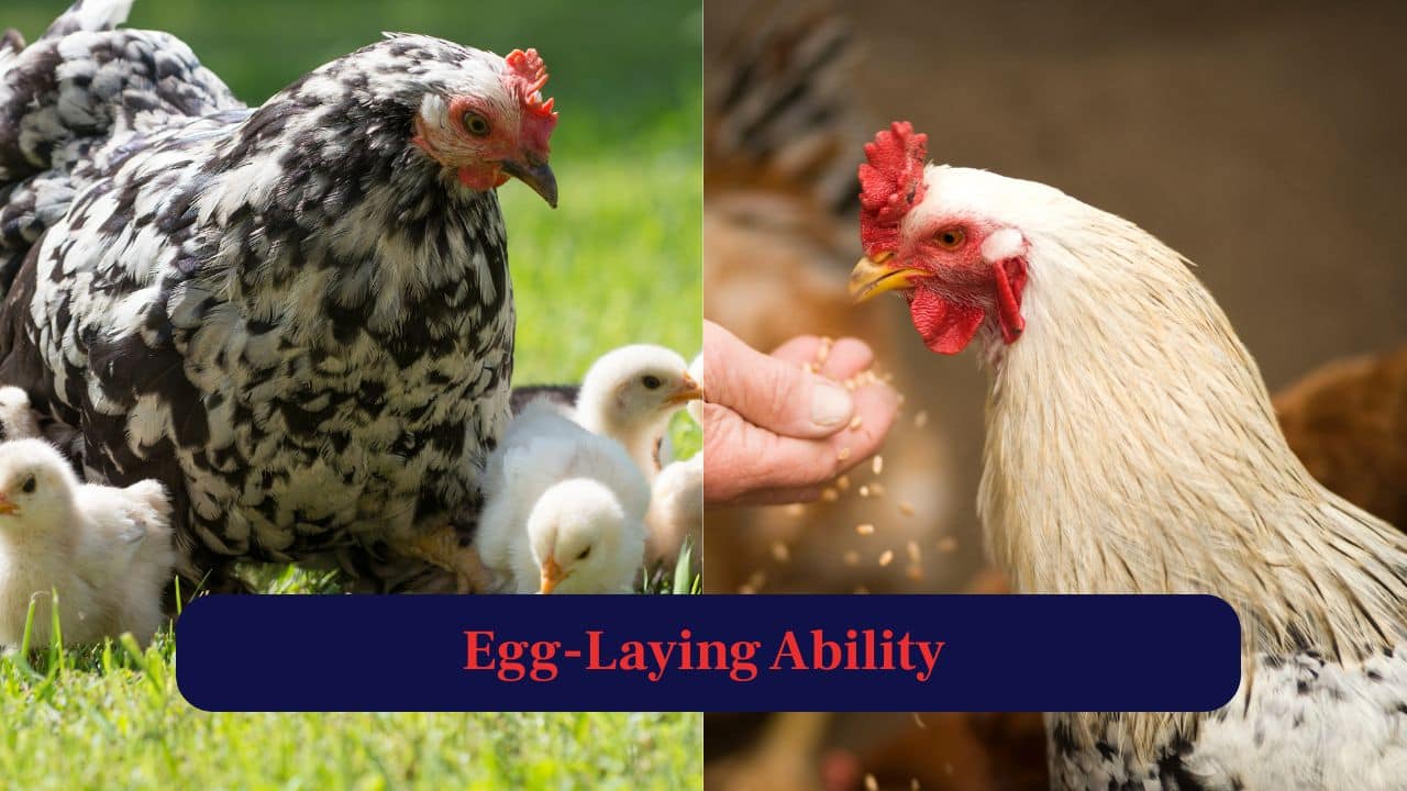 5. Egg Laying ability: Hens lay eggs regularly, a defining feature. The male chickens, like roosters, do not produce eggs. (Image: Canva)