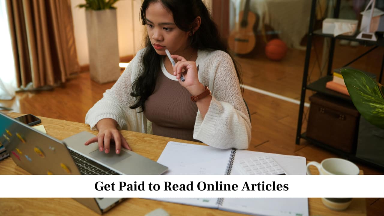 Get Paid to Read Online Articles