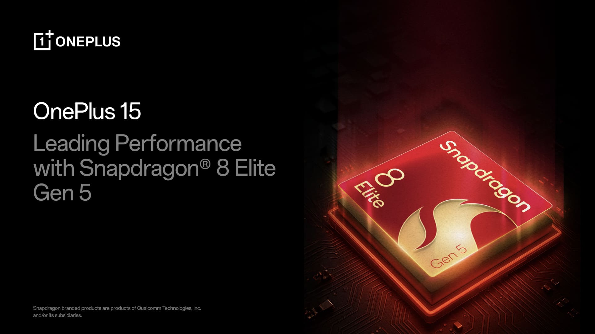 OnePlus 15 confirmed to launch with the latest Qualcomms Snapdragon 8 Elite Gen 5 chipset