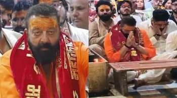 Sanjay Dutt visited Mahakaleshwar Temple