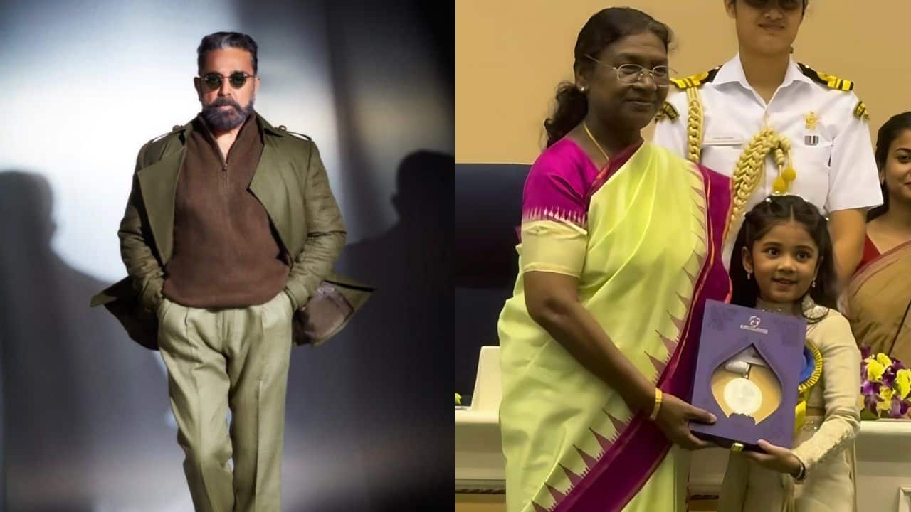 Kamal Haasan appreciates young actress Threesha Thosar on National Award win which broke his own record