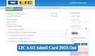 LIC AAO Admit Card 2025 Released at licindia.in; Direct link to download here