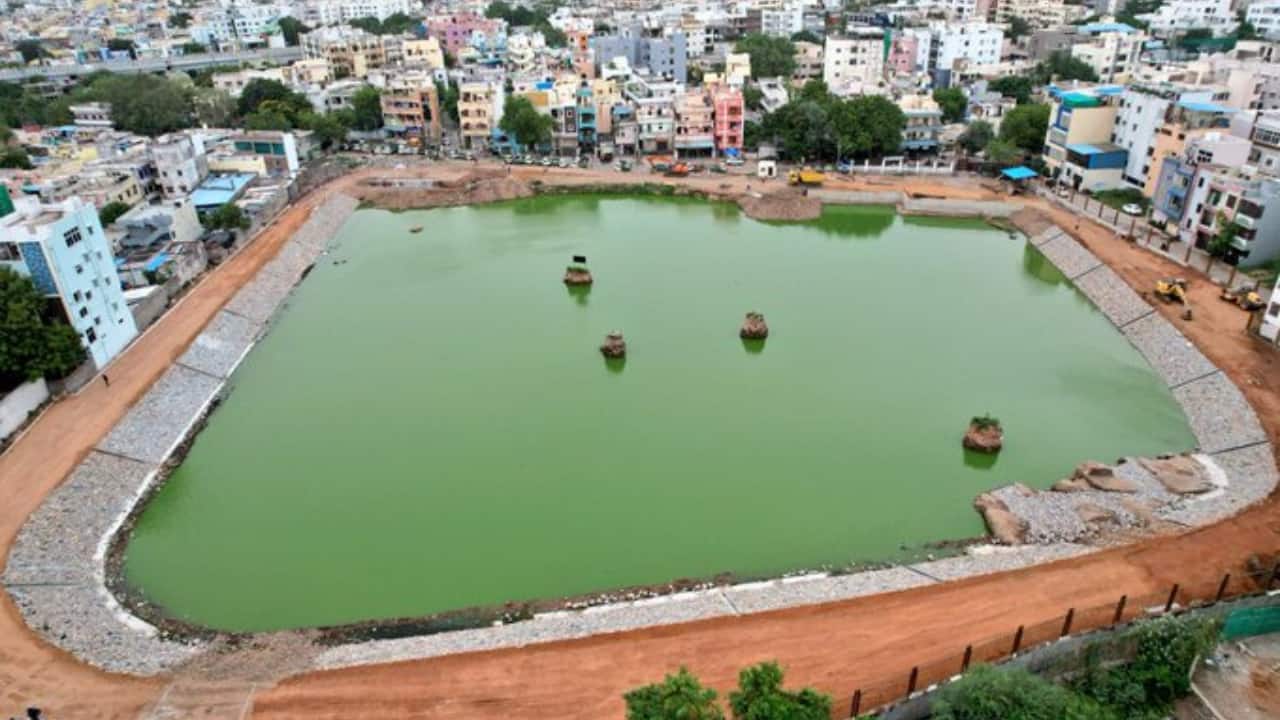 Beyond its aesthetic and cultural revival, the project carries critical practical benefits. Ranganath emphasised that the restored lake now serves as a functional flood mitigation system for the surrounding residential areas, reducing the risk of waterlogging during heavy rains. (Photo: X)