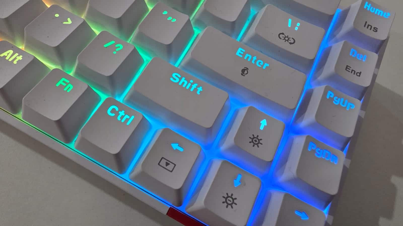 Compact form factor The smaller size helps with portability, especially if you carry your setup between home and office. However, the tighter key spacing can take some time to get used to, and users with larger hands may find accidental key presses more frequent.