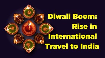 Diwali Boom: Agoda Reports Record Rise in International Travel to India (Image: Canva)
