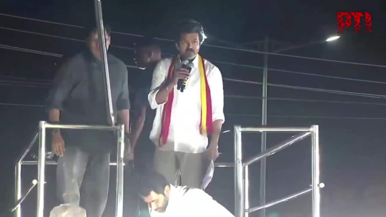 'Police please help..': 10 feared dead in stampede-like situation at Vijay’s rally in Karur