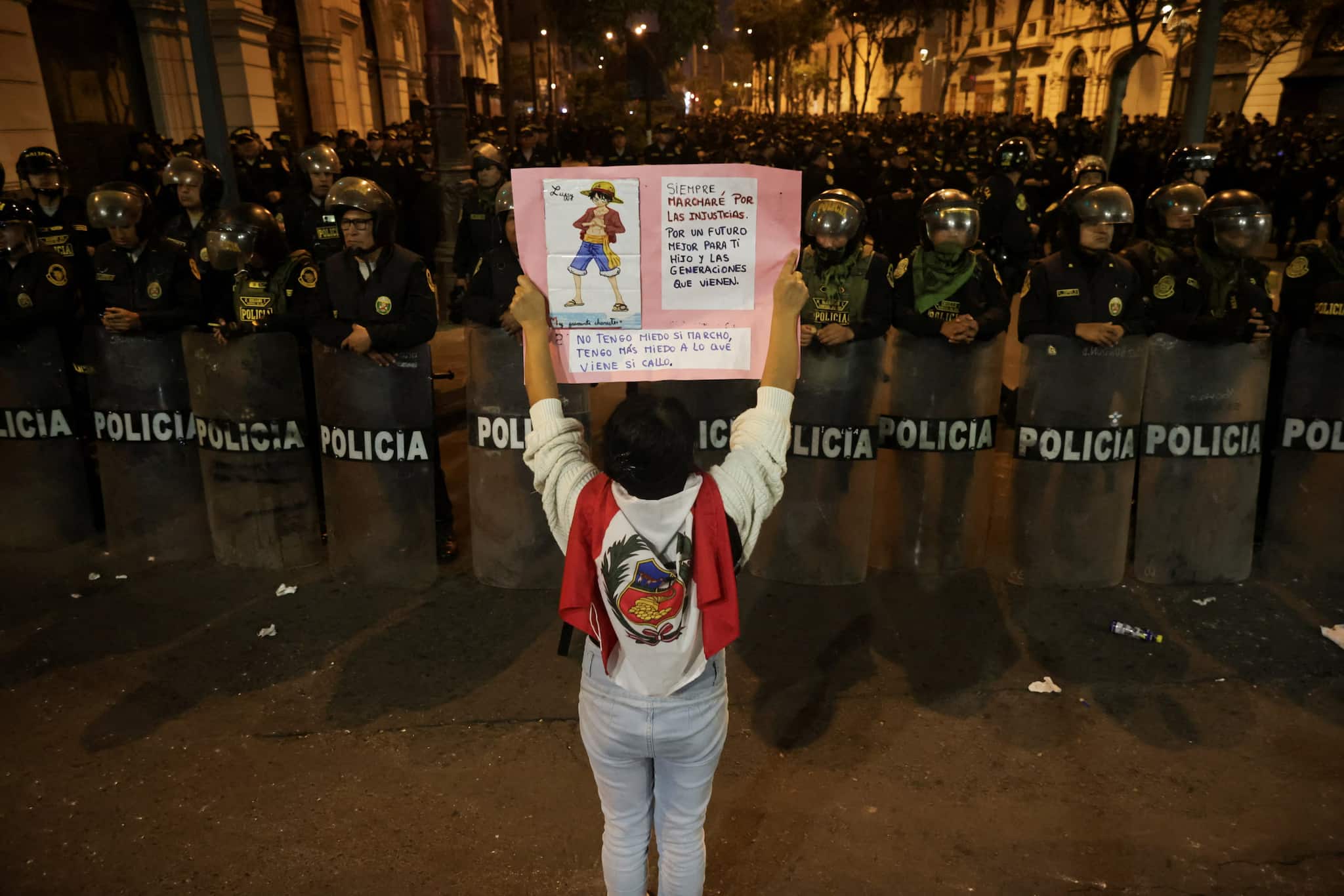 After Nepal and Lima, Peru’s Gen Z takes to the streets, protests against Boluarte with anime-inspired symbols