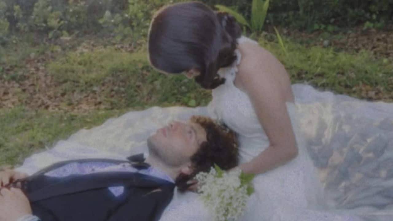 Vintage glam Selena and Benny’s wedding photo exudes vintage charm with its dreamy glow and classic elegance. In another romantic picture, Benny is resting her head on the pop star's lap as she sits on the ground. Vintage glam Selena and Benny’s wedding photo exudes vintage charm with its dreamy glow and classic elegance. In another romantic picture, Benny is resting her head on the pop star's lap as she sits on the ground.