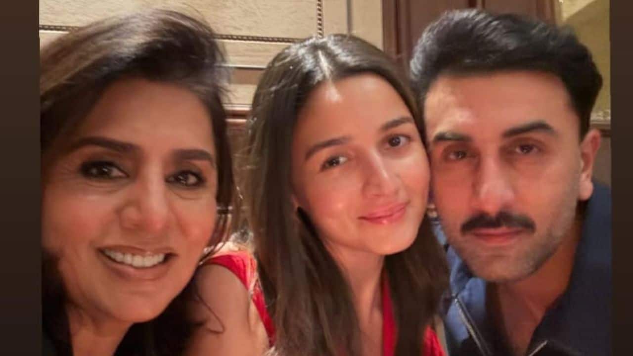 Neetu Kapoor wishes Ranbir Kapoor on his 43rd birthday with unseen selfie featuring Alia Bhatt: 'Blessed to have you&quot;