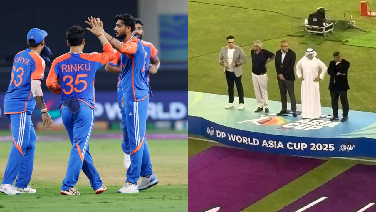 Ugly scenes after India's Asia Cup victory as PCB Chief Mohsin Naqvi storms off with trophy | Watch
