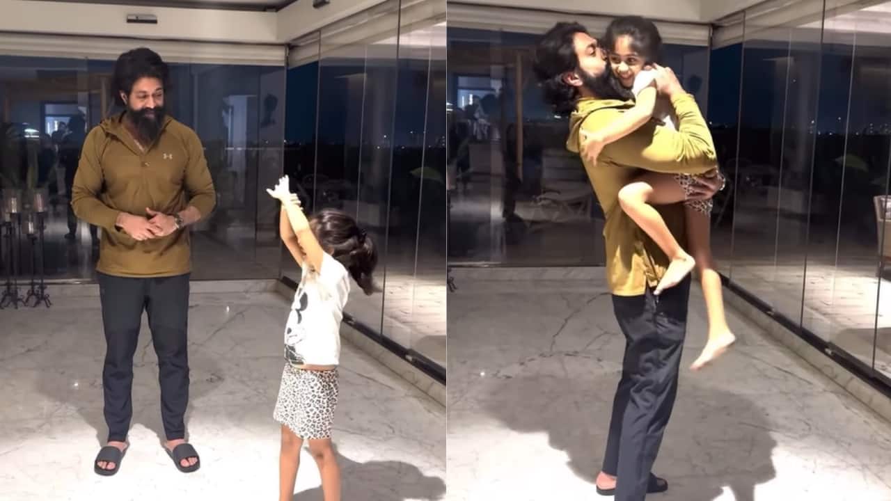 Yash and his daughter Ayra dance to K-pop Demon Hunters' viral hit Soda Pop on daughter's day, watch