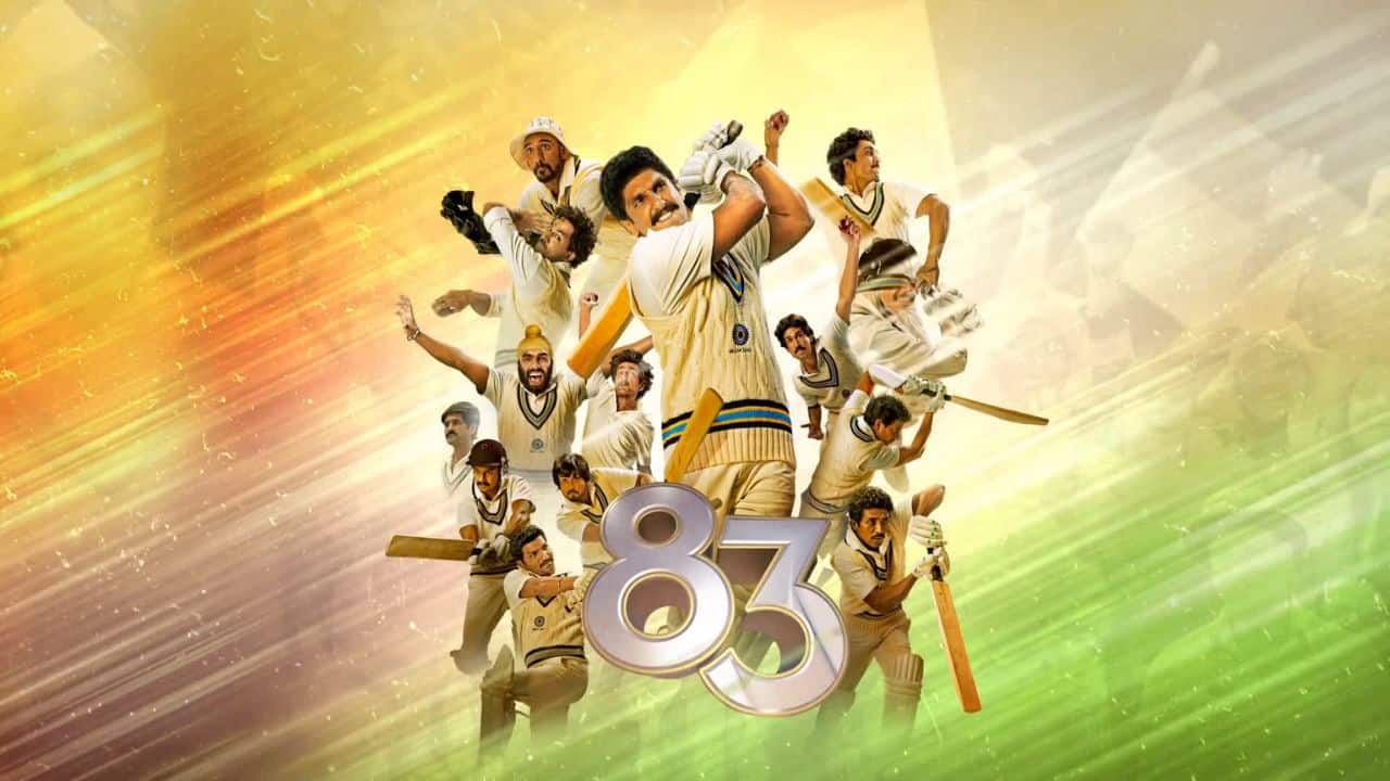 83 The biographical sports film shows the incredible yet underdog journey of the Indian Cricket team, which was led by Kapil Dev to secure their first-ever Cricket World Cup win in 1983. The film perfectly shows the spirit and raw emotions of the historic win that further put India on the global cricket map.