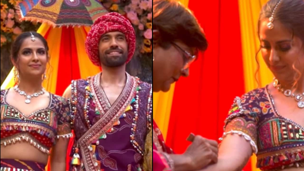 Avika Gor and Milind Chandwani celebrate their Mehendi Ceremony on Pati Patni Aur Panga: Watch