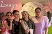 Soha Ali Khan shares glimpses of daughter Inaaya Naumi Kemmu's 8th birthday party; Sharmila Tagore, Kareena Kapoor join the celebrations: Watch